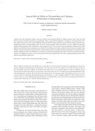 Timbalan perdana menteri, tan sri muhyiddin. Pdf Jenayah Sihir Di Malaysia Permasalahan Dan Cadangan Pelaksanaan Undang Undang