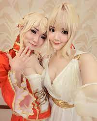 Yingtze Ying Tze Nero X Nero Double The Umu Met Yuu Who Flew From Nagoya To Cebu For This Event She Is So Cute Cosplay Events Yuu Girl Photos