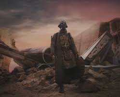 Edrio Twotubes On Planet Jedha In Front Of A Crashed X Wing Photography By Deltalex Follow Her Starwars Rogue Star Wars Star Wars Novels Star Wars Models