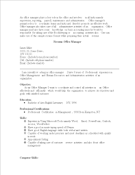 Ideal for those who intend on applying to a creative role. Front Office Manager Resume Templates At Allbusinesstemplates Com