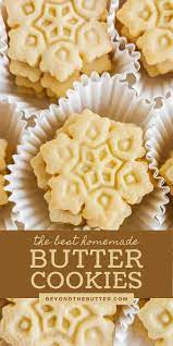 Homemade Butter Cookies Recipe Butter Cookies Butter Cookies Recipe Dessert Recipes Easy