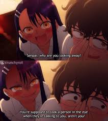 Maybe you would like to learn more about one of these? Crunchyroll Not With Those Eyes Anime Don T Toy With Me Miss Nagatoro Facebook