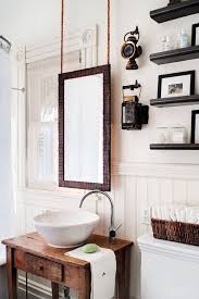 9 Easy Creative Bathroom Mirror Ideas You Need To See Before Your Friends Do Bathroom Sink Cabinets Bathroom Inspiration Vintage Bathrooms