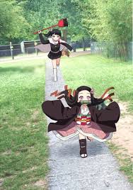 I wanna make tanjiro running too. Crunchyroll Vcrx On Twitter You Can T Catch Nezuko Via Demon Slayer Kimetsu No Yaiba Aniplexusa