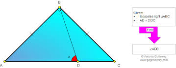 Math Geometry Problem 858 Triangle Median Midpoint Angles 30 45 Degrees Congruence Auxiliary Lines Teaching School Online Math Geometry Problems Math
