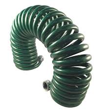 Aqua Coil Hose The Self Coiling Hose That Can Be Used In Your Garden On The Boat Or Anywhere You Want To Save Space Spacesaving Gardening Hose Aqua Coil