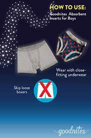 How To Use Goodnites Absorbent Inserts For Boys Goodnites Silicone Reborn Babies Absorbent
