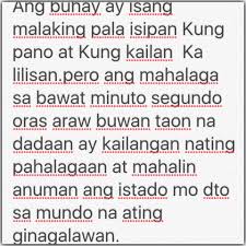 Ako'y dalawin mo bukas, upang dumalo ako sa paglalagay ng unang bato sa paaralan. Tamang Patama Taong Mapanghusga Home Facebook