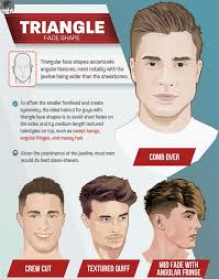 Here are pictures of this year's best haircuts and hairstyles for women with short. Gatsby Best Hair Cut For Your Face Shape Part 2 If You Re Face Shape Is Triangular You Should Try One Of These Haircuts Comb Over Crew Cut Textured Quiff Or Mid