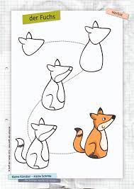 Unsere schönsten kinder motive gibt es hier als malvorlage. 31 Fuchs Malen Einfach Besten Bilder Von Ausmalbilder