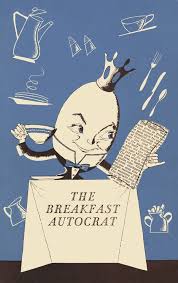 Blue Breakfast Autocrat Hotel New Yorker New York 1950s Hotel Renegade Craft Fair Art Deco Fashion
