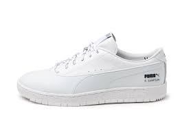 Мужские кроссовки puma ralph samspon 70 x kitsune (37564702). Puma X Maison Kitsune Ralph Sampson 70 Puma Black Puma White