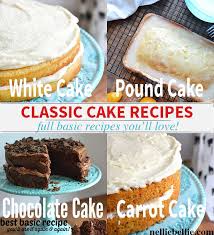 In the bowl of your mixer, add 2 cups sugar , 4 eggs, 1 cup oil and 1 tsp. Basic Cakes Full Recipes From Nelliebellie