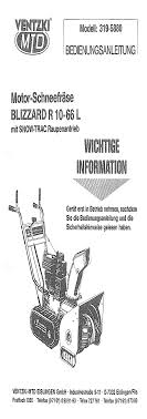 Https Www Wmv Dresden De Documents Ventzki 319 5880 Blizzard R 10 66 L Bedienungsanleitung Pdf