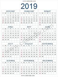 2019 Year Calendar Nz Template Printable Calendar Templates