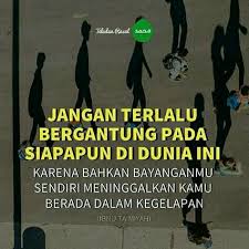 Karna Semua Yang Ada Didunia Ini Hanyalah Semu Kutipan Bahasa