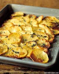 Baked Potato Slices Recipe Recipe In 2021 Sliced Potatoes Slices Recipes Baked Potato Slices