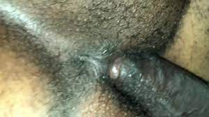 New black hairy anal