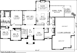 Ranch Style House Plan 73159 With 3 Bed 3 Bath 3 Car Garage Ranch House Plans Ranch House Floor Plans House Plans