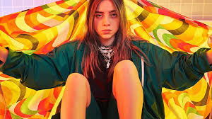 This is a custom made high quality giclee artist print over high quality paper. Desktop Billie Eilish Wallpapers Wallpaper Cave