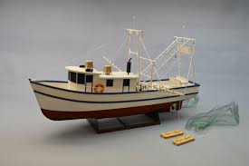 Rusty The Shrimp Boat 1271 Balikci Tekneleri Gemi Oymacilik