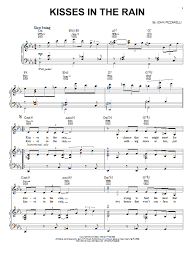 intro / a e f#m c#m d a bm e / verse 1 / a i often close my eyes e and i can see you smile f#m you reach out for my hand c#m and i'm woken from my dream d although your heart is mine a i. John Pizzarelli Kisses In The Rain Sheet Music Pdf Notes Chords Jazz Score Piano Vocal Guitar Right Hand Melody Download Printable Sku 93460