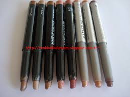 Make Up For Ever Aqua Matic Waterproof Glide On Eyeshadow 1 Mac Pro Longwear Waterproof Colour Stick Tea Leaves 2 Mac Pro Longwear Waterproof Colour Stick Bleached Out Beige 3 Make Up For Ever Aqua Matic Waterproof