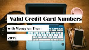 Check spelling or type a new query. Valid Credit Card Numbers With Money On Them 2019 Youtube