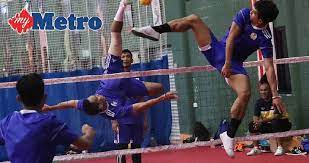 Kesemua perlawanan acara terjun akan diadakan di ranau sport hall, palembang, indonesia. Timbang Tara Sukan Asia Jalan Akhir Regu Takraw