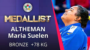 She won silver medals at the world championships in 2013 and 2014 and bronze medals. Altheman Maria Suelen Bronze Medal Judo World Judo Championships Seniors Hungary 2021 Youtube