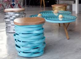 Coffee tables and end tables can also make a small space more functional. Estudio Rika Design A Furniture Collection Inspired By The Movement Of Water