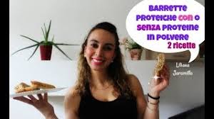 Il corpo utilizza le proteine fondamentalmente per sintetizzare complesse strutture proteiche come i muscoli, la pelle o i capelli. Barrette Proteiche Fatte In Casa Senza O Con Proteine In Polvere 2 Ricette Youtube