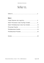 Materi matematika kelas 10, 11, 12 (x, xi, xii). Matematika Peminatan Kelas X