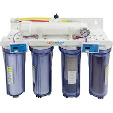 Spectrapure Mega Maxcap 90 Gpd 5 Stage Manual Flush Ro Di System Spectrapure