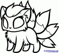 I Think It S A Nine Tails Hibrid Pokemon Coloring Pages Pokemon Coloring Fox Coloring Page