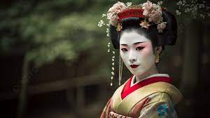 Fond Femme Geisha En Kimono Et Maquillage Traditionnel Fond, Oiran,  Shimada, Sakko Image de Fond Pour le Téléchargement Gratuit - Pngtree