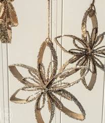 3d paper snowflake view in gallery. Toilet Paper Tube Snowflake Ornaments Refresh Living