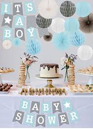 The theme was welcome to the world the map was hand painted. Rainmeadow Baby Shower Decorations For Boy Elephant Style It S A Boy Garland Bunting Banner Paper Lanterns Elephant Things
