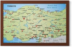 Armenien, aserbaidschan, bulgarien, georgien, griechenland, irak, iran, syrien ukraine : Landkarte Der Turkei Mit Nachbarlandern Poster Pixers We Live To Change