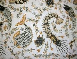 Motif Batik Hewan Sketsa Pola Hiasan Ornamen