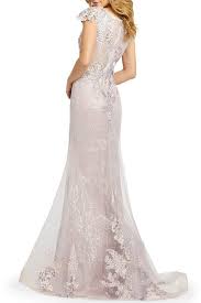 Free shipping on orders $89+ mac duggal. Mac Duggal Floral Embroidered Net Mermaid Gown Neiman Marcus Formal Dresses Outfits Cheap Formal Dresses Long Cheap Long Dresses