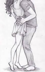 Pencil drawing inspiration google ख ज pencil drawing. 42 Simple Pencil Sketches Of Couples In Love Artistic Haven