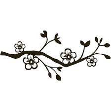 Silhouette Design Store Cherry Blossom Silhouette Stencil Silhouette Design Flower Silhouette