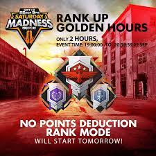 More freebies coming for you! Tomorrow From 7pm To 8pm Are Rank Up Garena Free Fire Facebook