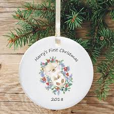 Maybe you would like to learn more about one of these? Ceramic Keepsake Baby S 1st Christmas Tree Decoration Hedgehog Design