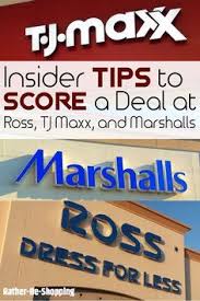 How To Score The Best Deal At Tj Maxx Ross And Marshall S Shopping Hacks Tj Maxx Best Money Saving Tips