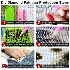 Diamond painting is a good ornament to make your home more warm. Diamond Painting Kits For Adults Diy 5d Diamond Painting By Numbers For Kids Home Wall Art Decor Diamond Embroidery Kit Full Drill Office Decor 12x16 Inch Walmart Canada