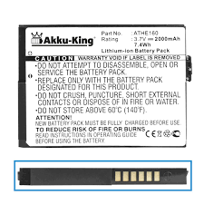 Akku-King Akku Li-Ion für T-Mobile Ameo HTC Advantage X7500 Athena Dopod U1000