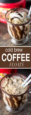 Cold Brew Coffee Floats With Folgers Coffeehouse Blend Coffee Pour Homemade Cold Brewed Coffee Over Creamy Vanil Cold Brew Coffee Float Recipes Coffee Brewing