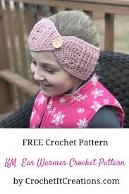 Km Ear Warmer Crochet Pattern Crochet It Creations